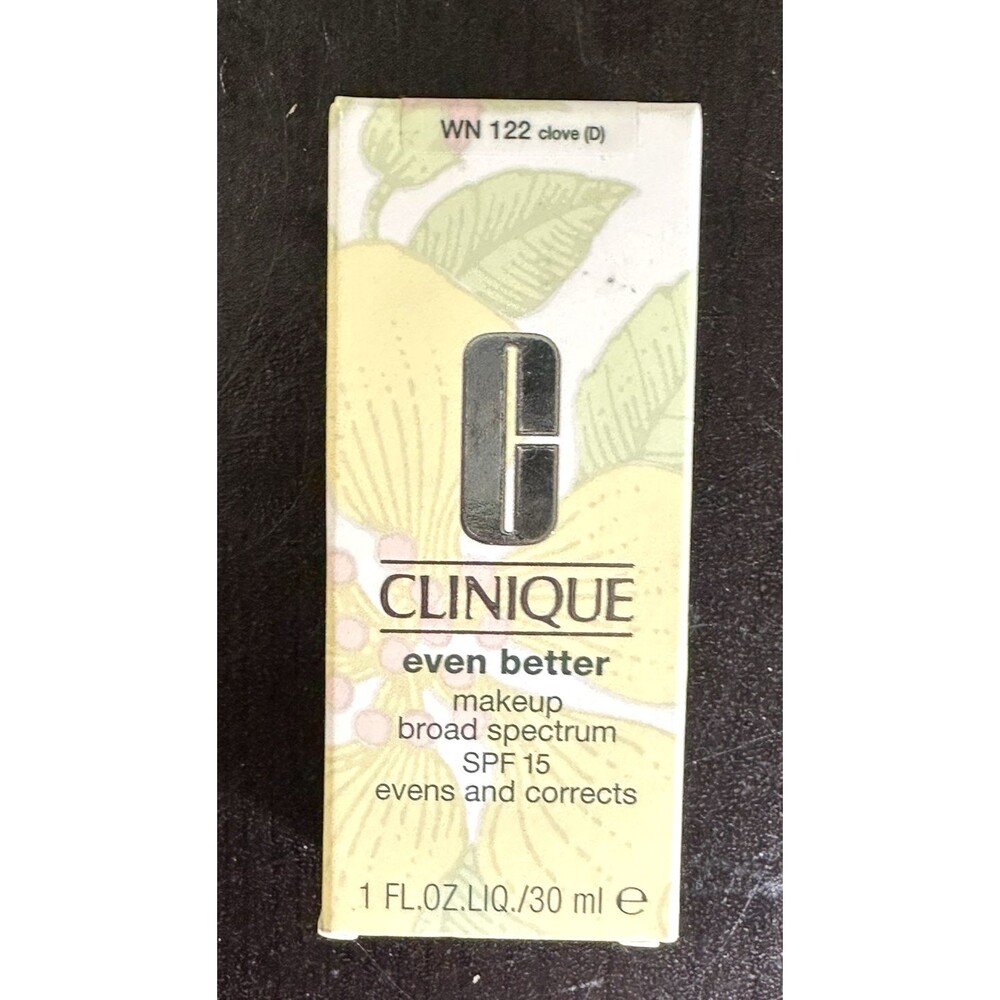 Clinique Even Better Makeup WN 122 CLOVE Broad Spectrum SPF 15 1oz Foundation